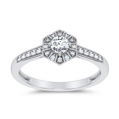 14K 0.50CT Certified Lab Grown Ring