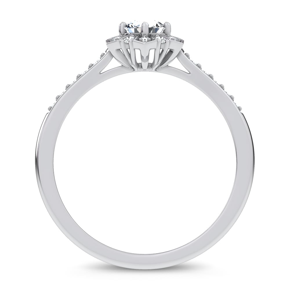 14K 0.50CT Certified Lab Grown Ring - Image 3