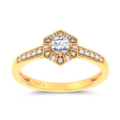14K 0.50CT Certified Lab Grown Ring