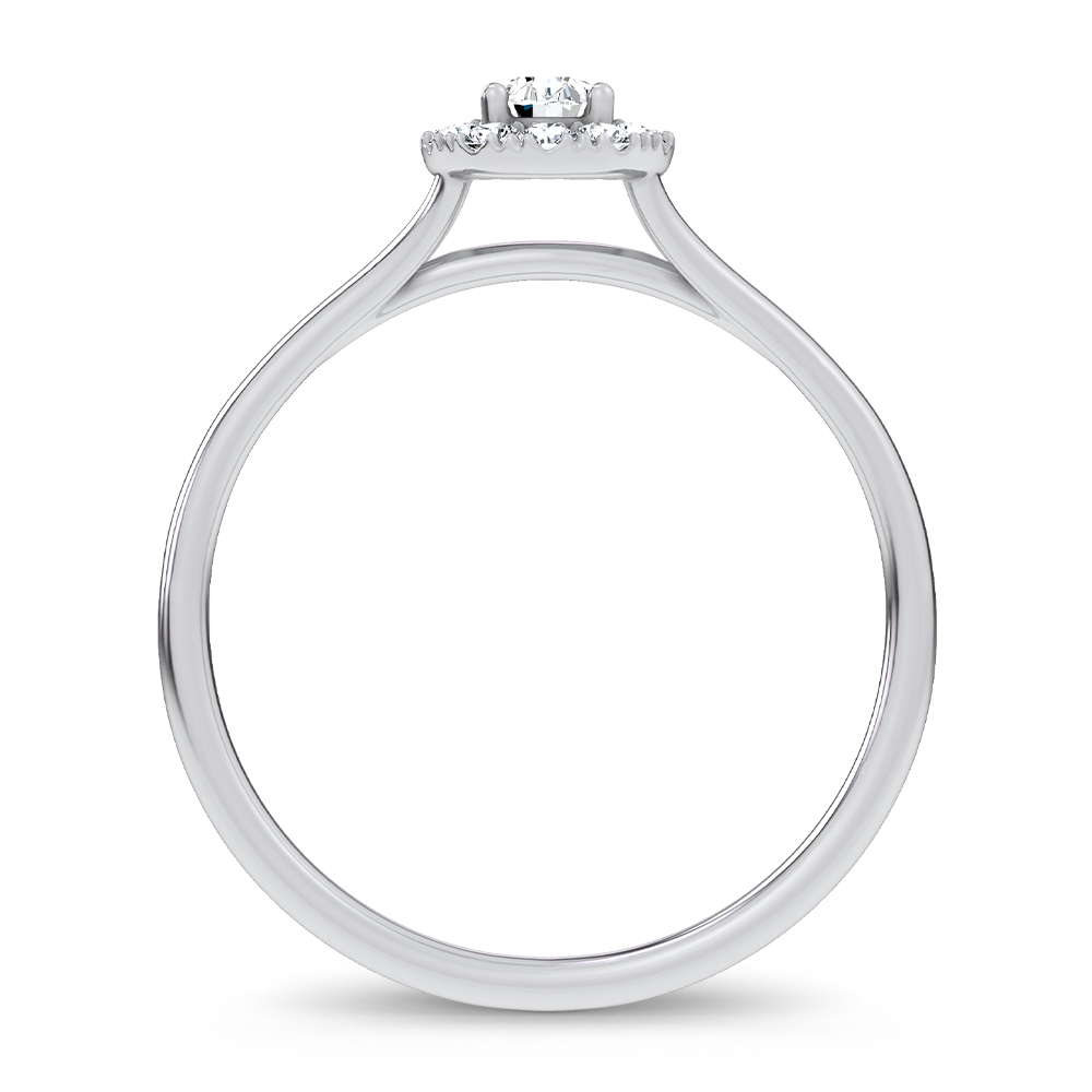14K 0.33CT Certified Lab Grown Ring - Image 3