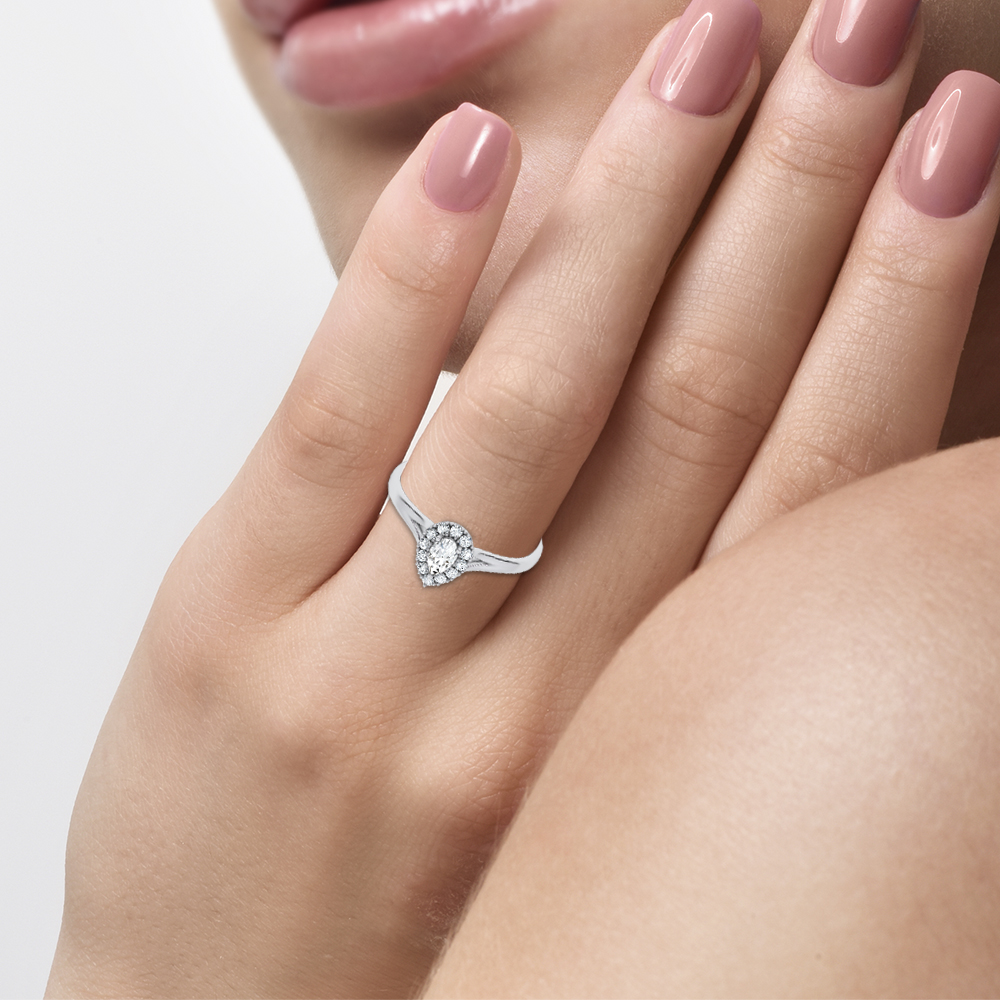 14K 0.33CT Certified Lab Grown Ring - Image 4