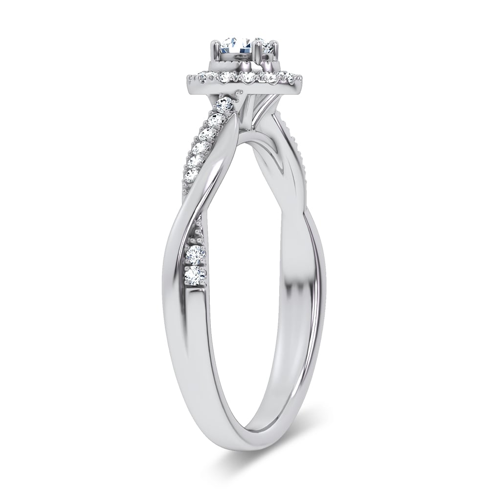 14K 0.33CT Certified Lab Grown Ring - Image 2