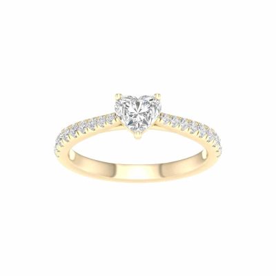 14K 0.75 CT Lab Grown Diamond Ring