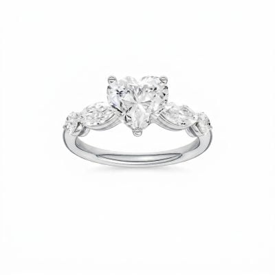 14K 2.10 CT Lab Grown Diamond Ring