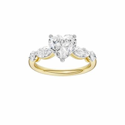 14K 2.10 CT Lab Grown Diamond Ring