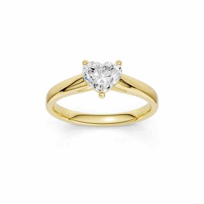 14K 0.75 CT Lab Grown Diamond Ring