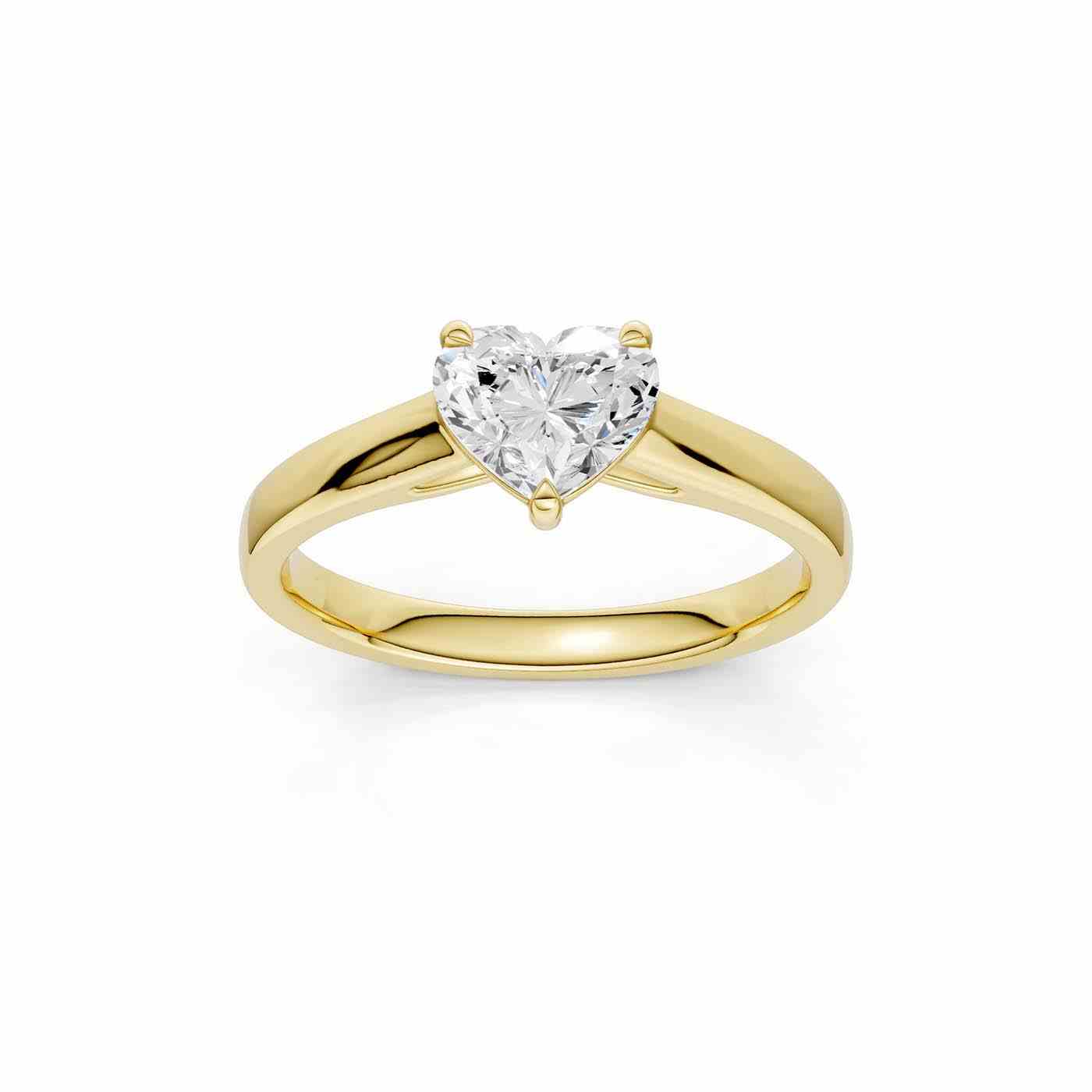 14K 1.00 CT Lab Grown Diamond Ring