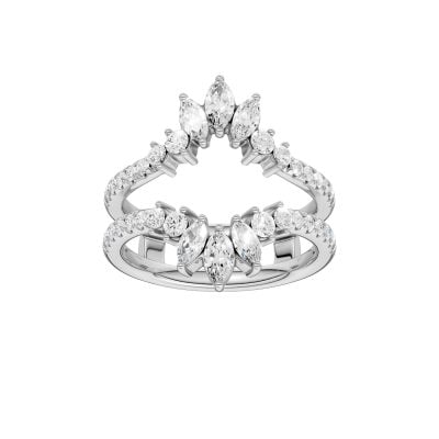 14K 1.00CT Certified Lab Grown Diamond Ring Guard