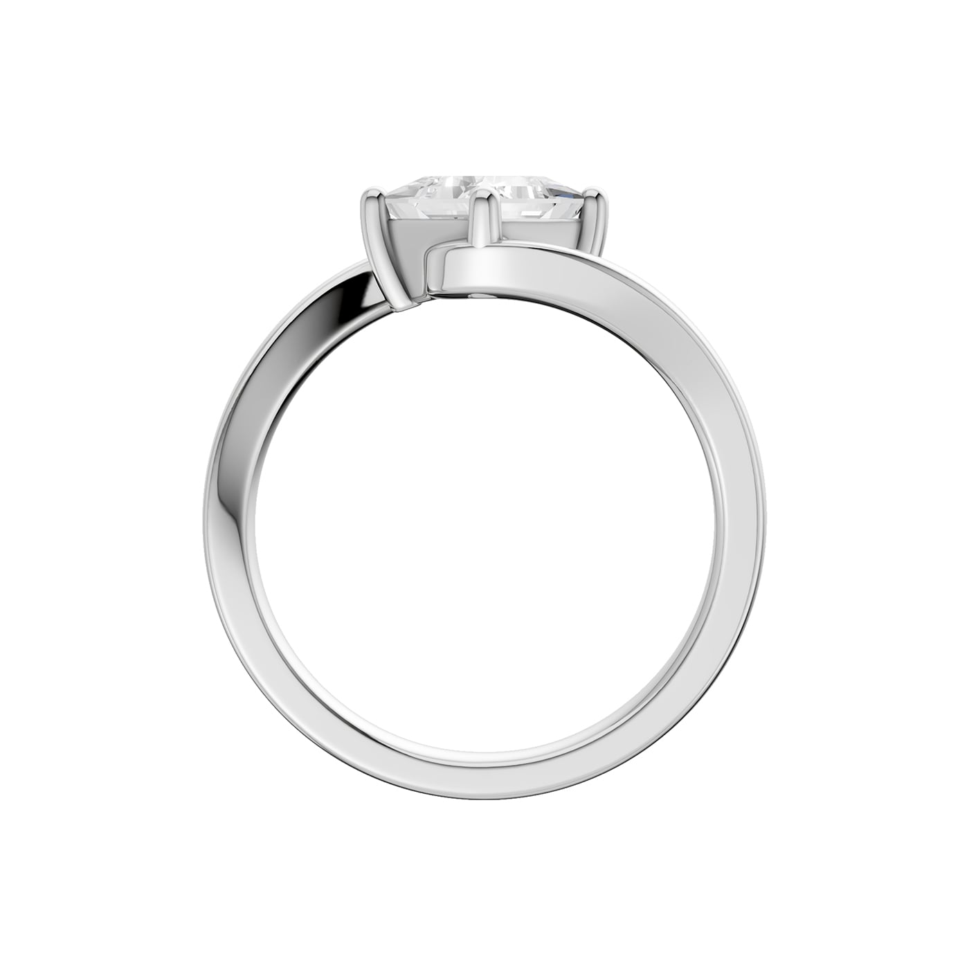 14K 1.00CT Certified Lab Grown Diamond Ring - Image 3