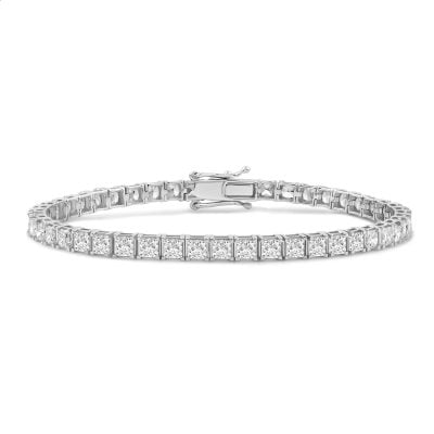 14K 7.00 CT Lab Grown Diamond Fancy Bracelet