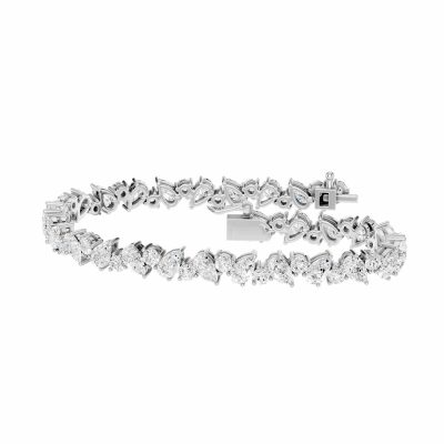 14K 9.65 CT Lab Grown Diamond Bracelet