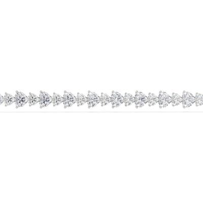 14K 11.52CT Certified Lab Grown Diamond Bracelet
