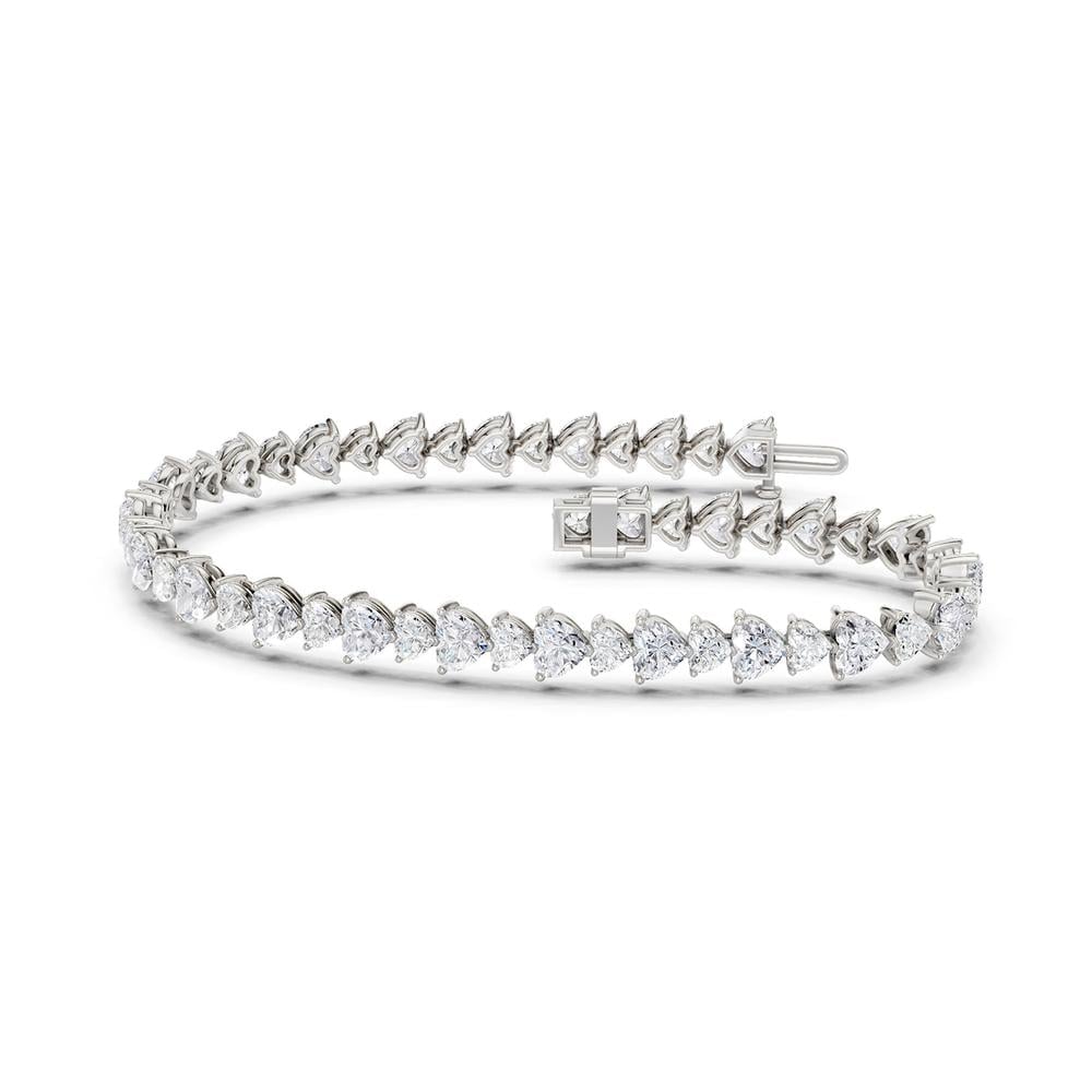 14K 11.52CT Certified Lab Grown Diamond Bracelet - Image 3