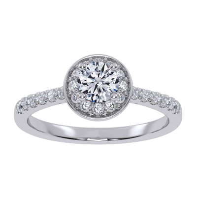 10K 0.50CT Lab Grown Promise Ring