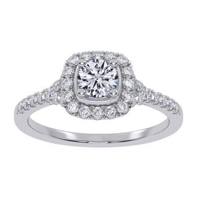 10K 0.50CT Lab Grown Promise Ring