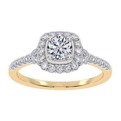 10K 0.50CT Lab Grown Promise Ring