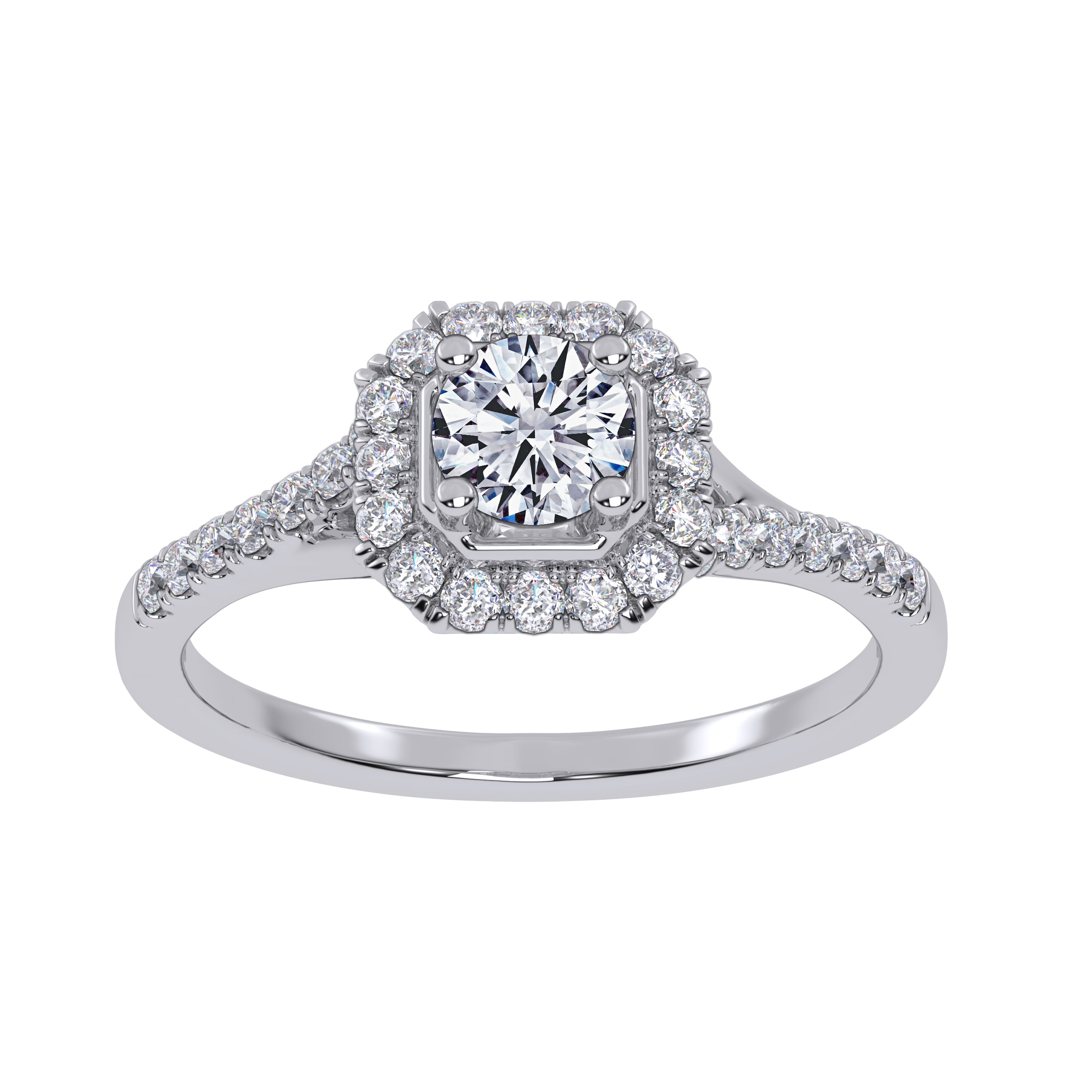 10K 0.50CT Lab Grown Promise Ring