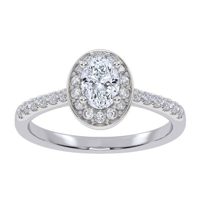 10K 0.51CT Lab Grown Promise Ring