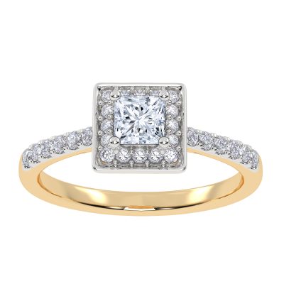 10K 0.52CT Lab Grown Promise Ring