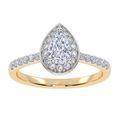 10K 0.51CT Lab Grown Promise Ring