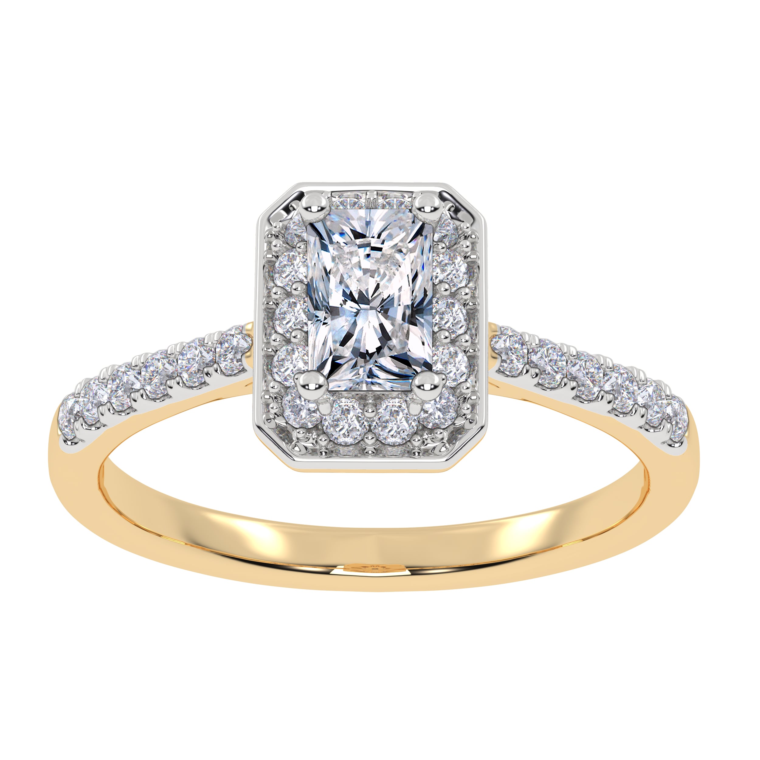 10K 0.51CT Lab Grown Promise Ring