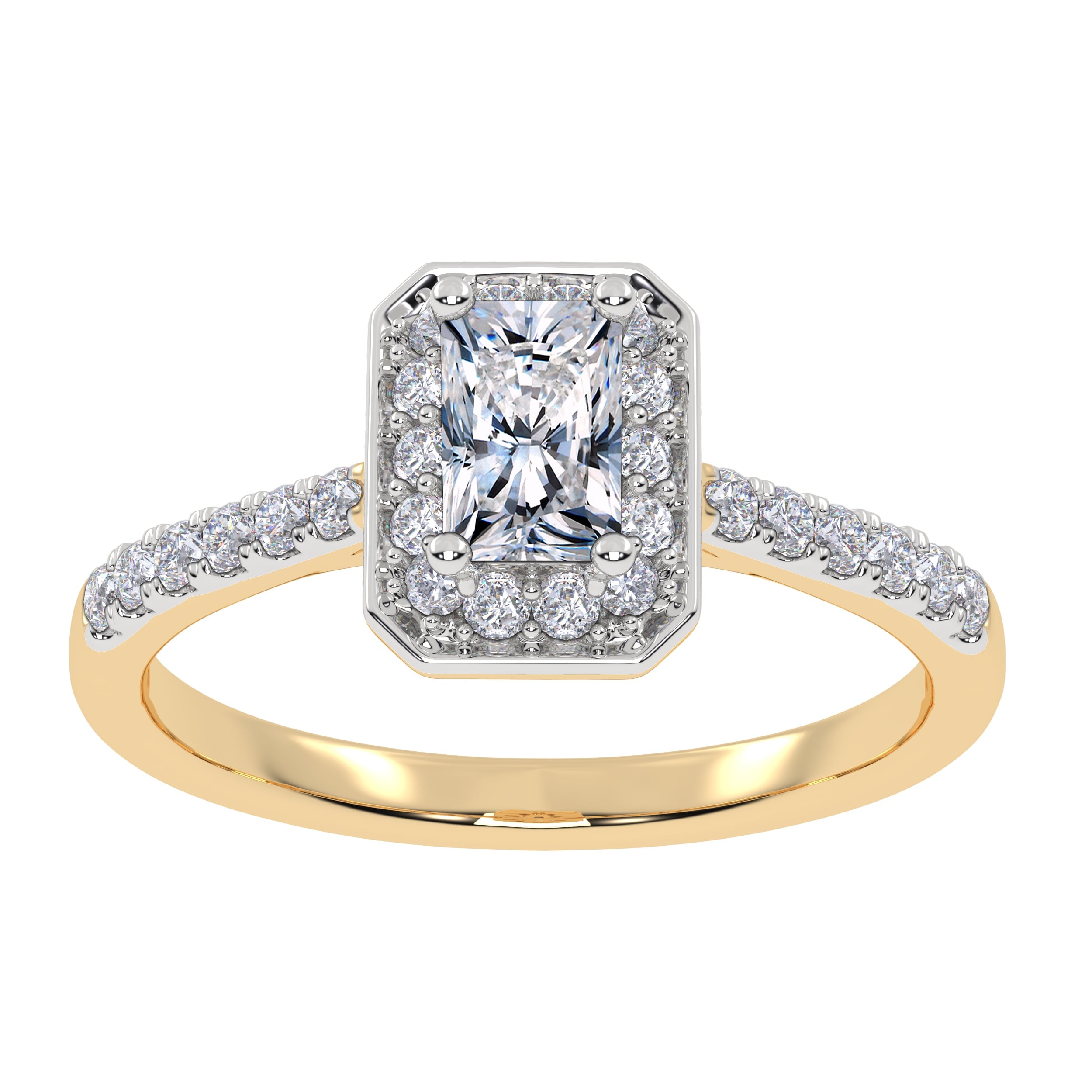 10K 0.51CT Lab Grown Promise Ring - Image 2