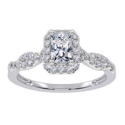 10K 0.51CT Lab Grown Promise Ring
