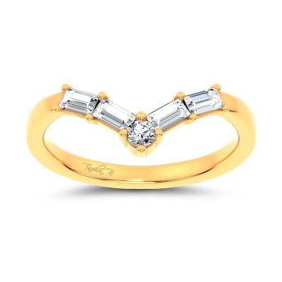 14K 0.25CT Certified Lab Grown Diamond Enhancer Band