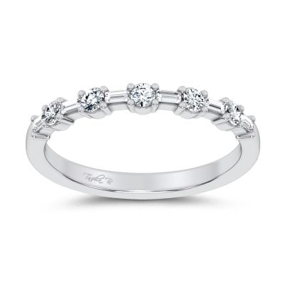 14K 0.25CT Certified Lab Grown Fancy Band