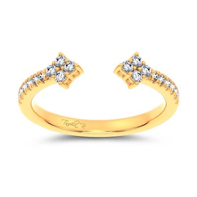 14K 0.20CT Certified Lab Grown Diamond Enhancer Band