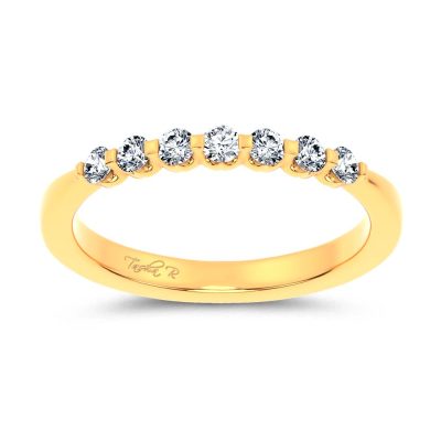 14k 0.24CT Certified Lab Grown Diamond Enhancer Band