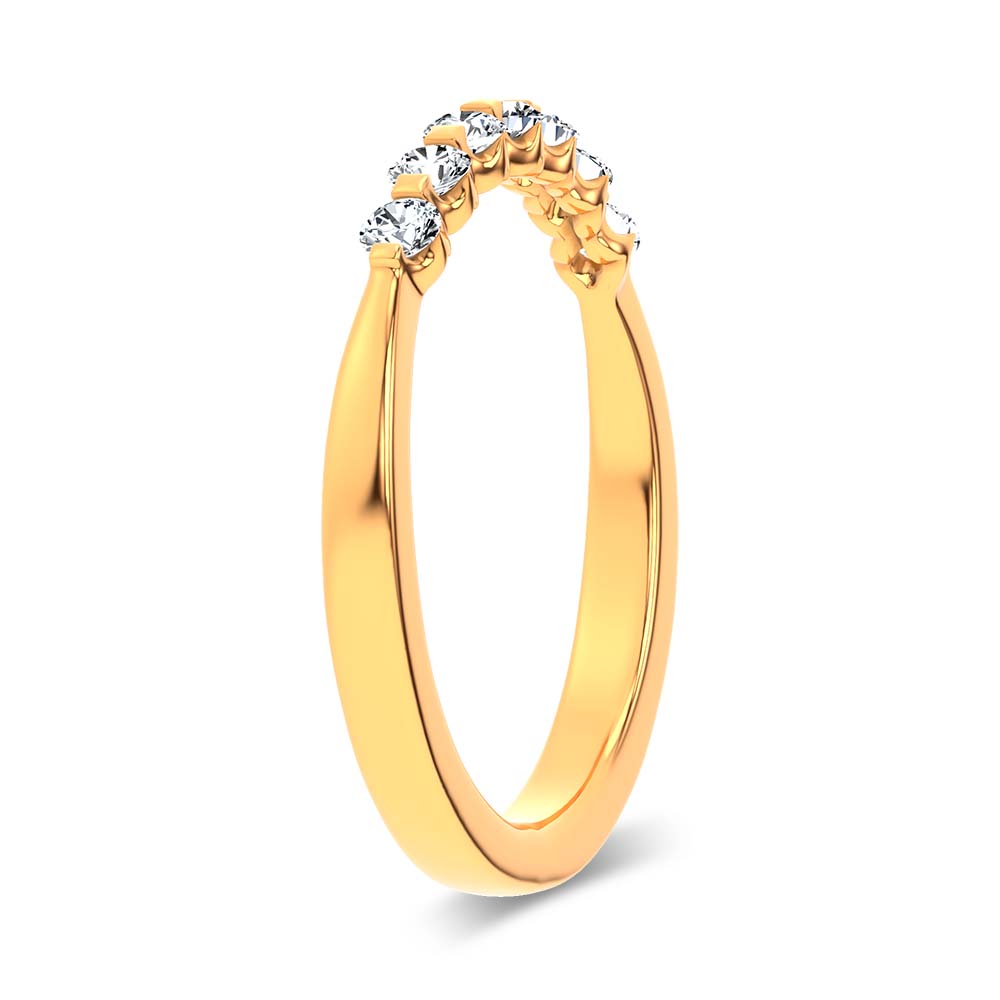 14k 0.24CT Certified Lab Grown Diamond Enhancer Band - Image 2