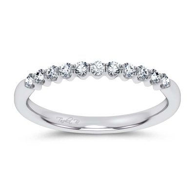 14K 0.25CT Certified Lab Grown  Diamond Band