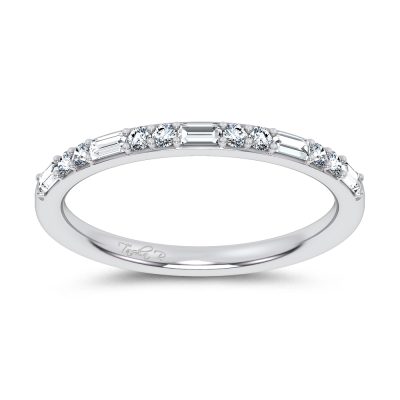 14K 0.20CT Certified Lab Grown Fancy Band