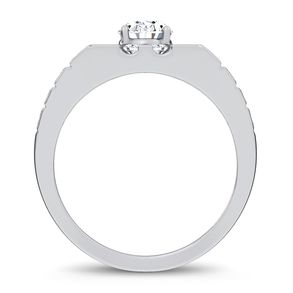 14K 2.25CT Certified Lab Grown Mens Ring - Image 3