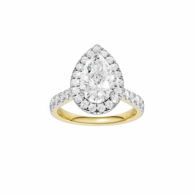 14K 3.50 CT Lab Grown Diamond Ring