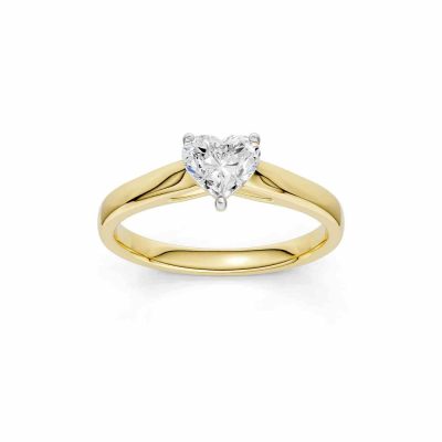 14K 0.50 CT Lab Grown Diamond Ring