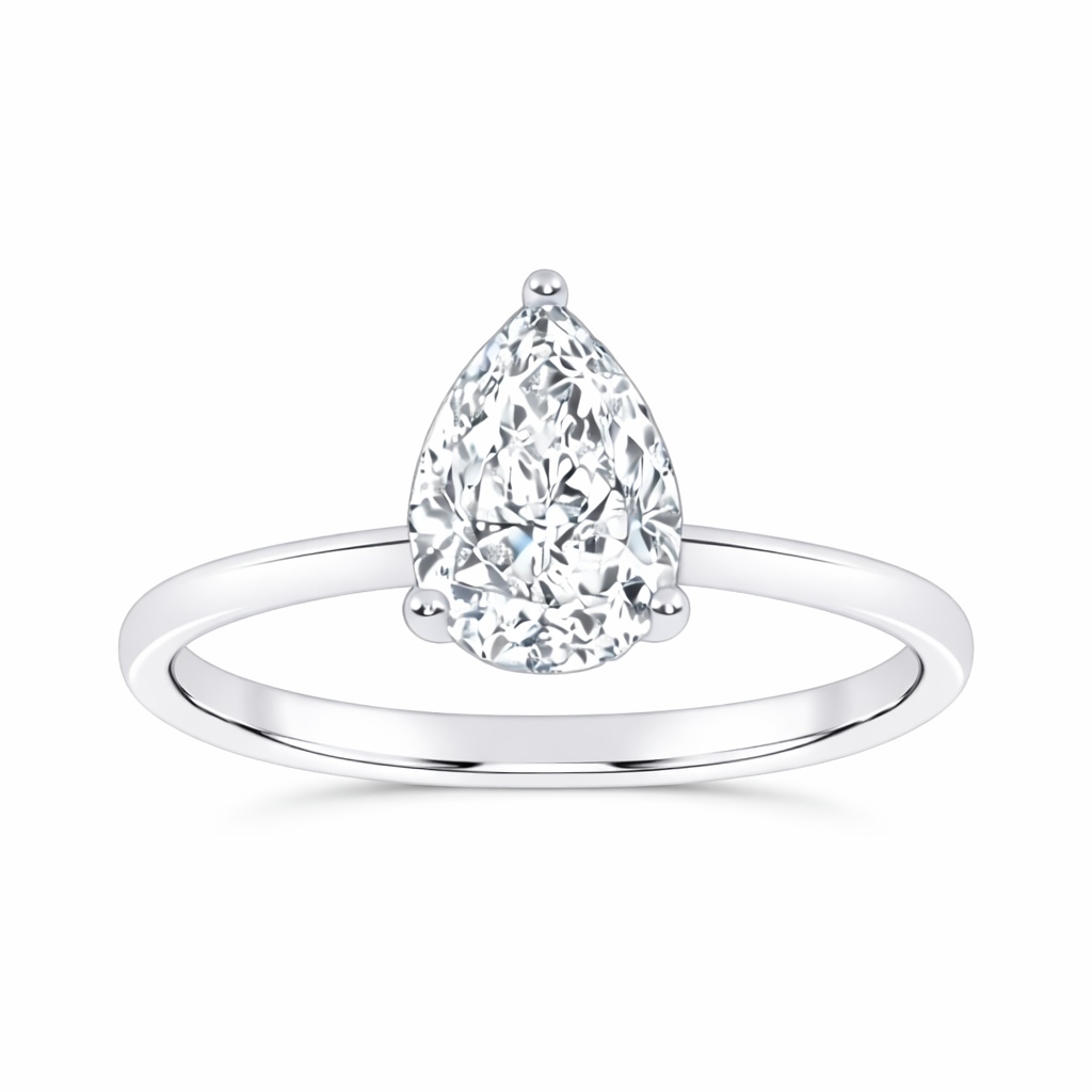 10K 0.50CT Certified Lab Grown Solitaire Ring