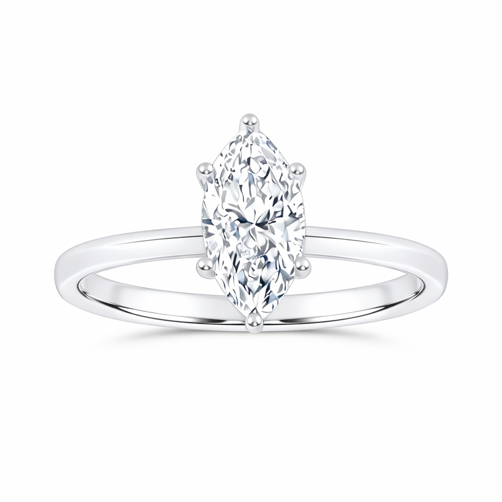 10K 0.50CT Certified Lab Grown Solitaire Ring