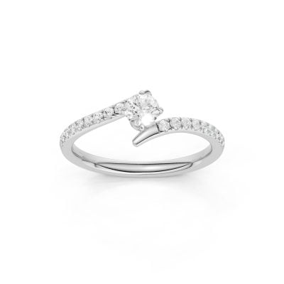 10K 0.40 CT Lab Grown Diamond Ring