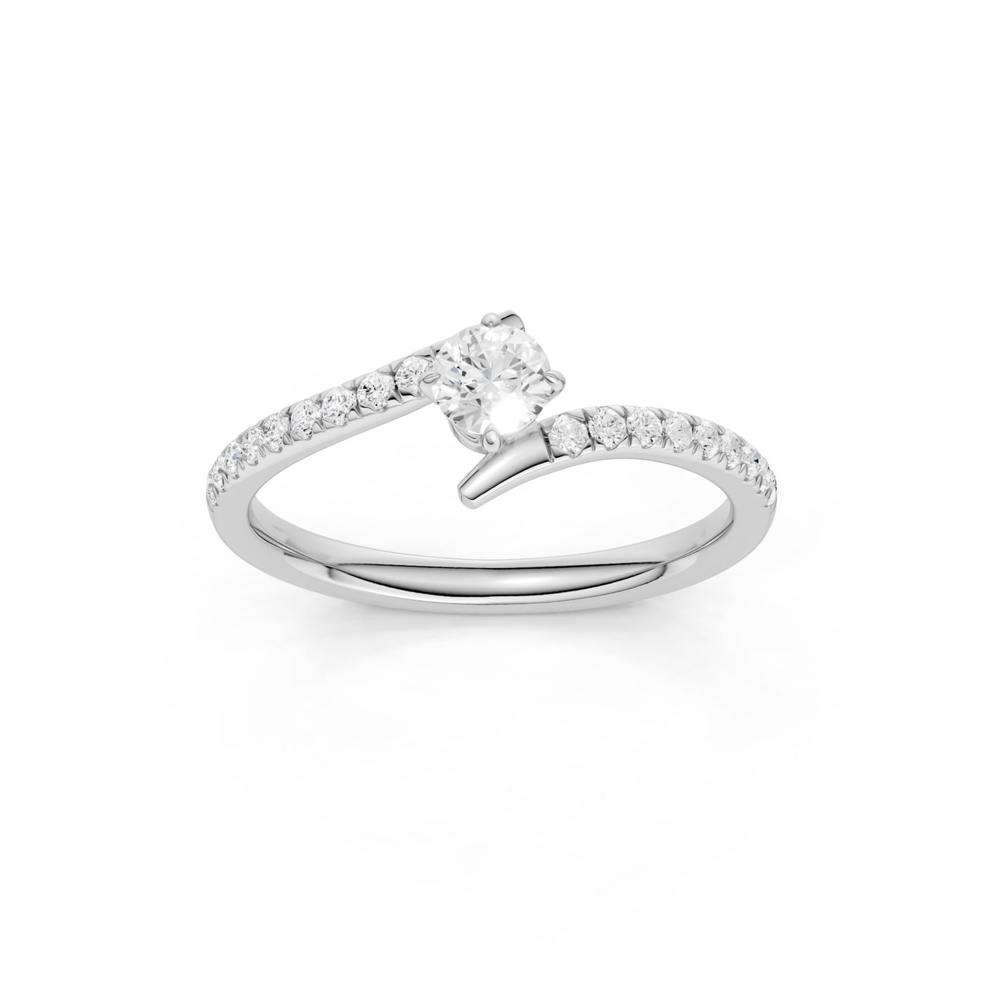 10K 0.40 CT Lab Grown Diamond Ring