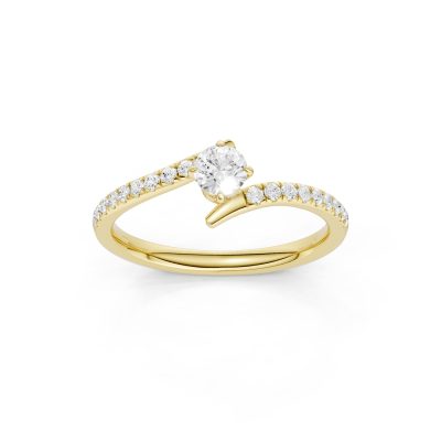 10K 0.45 CT Lab Grown Diamond Ring