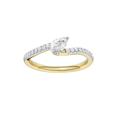 10K 0.40 CT Lab Grown Diamond Ring