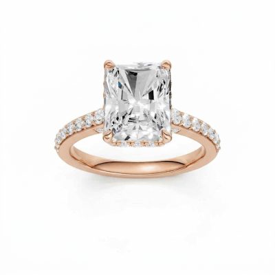 14K 3.50 CT Lab Grown Diamond Ring