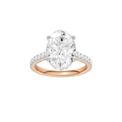 14K 4.50 CT Lab Grown Diamond Ring