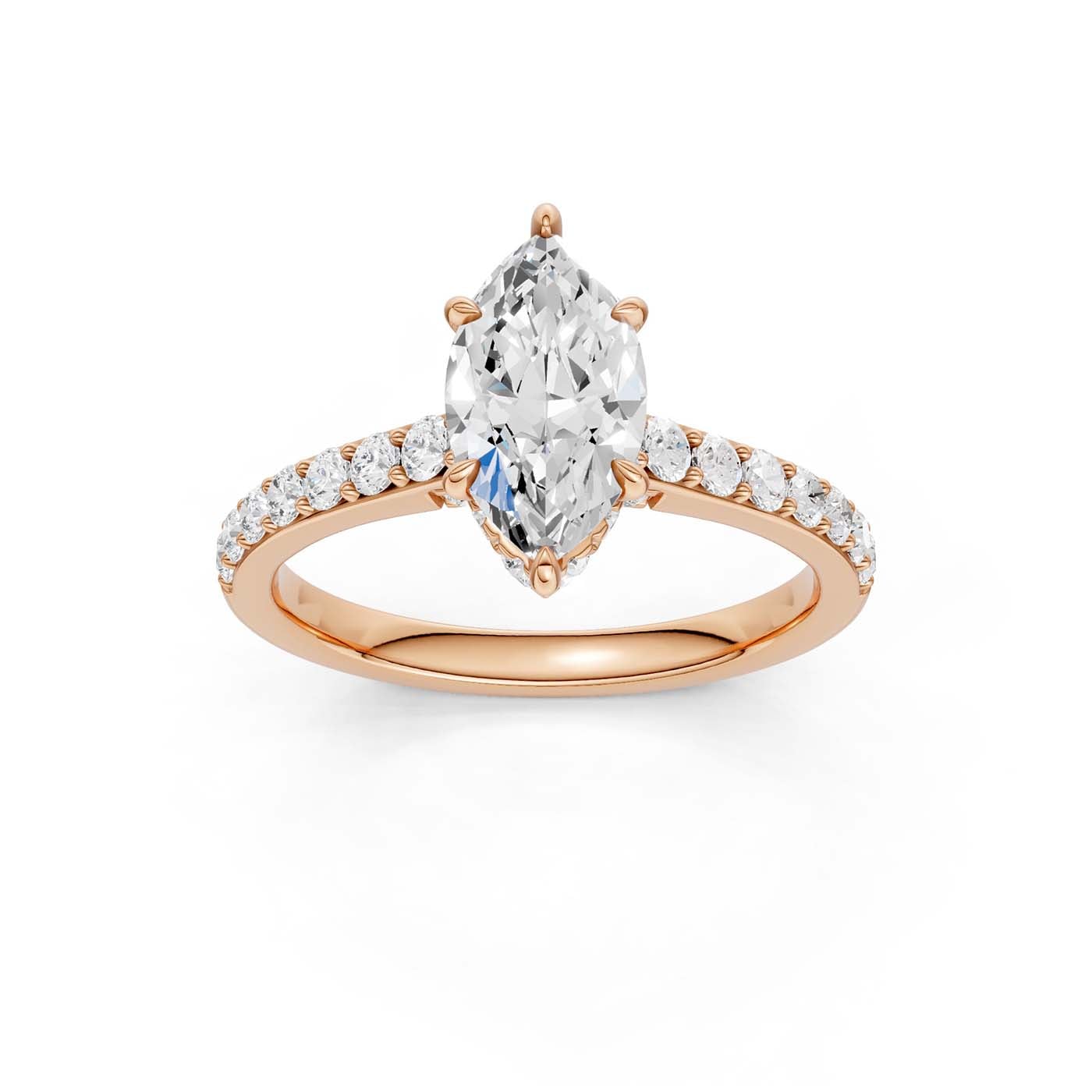 14K 1.50 CT Lab Grown Diamond Ring