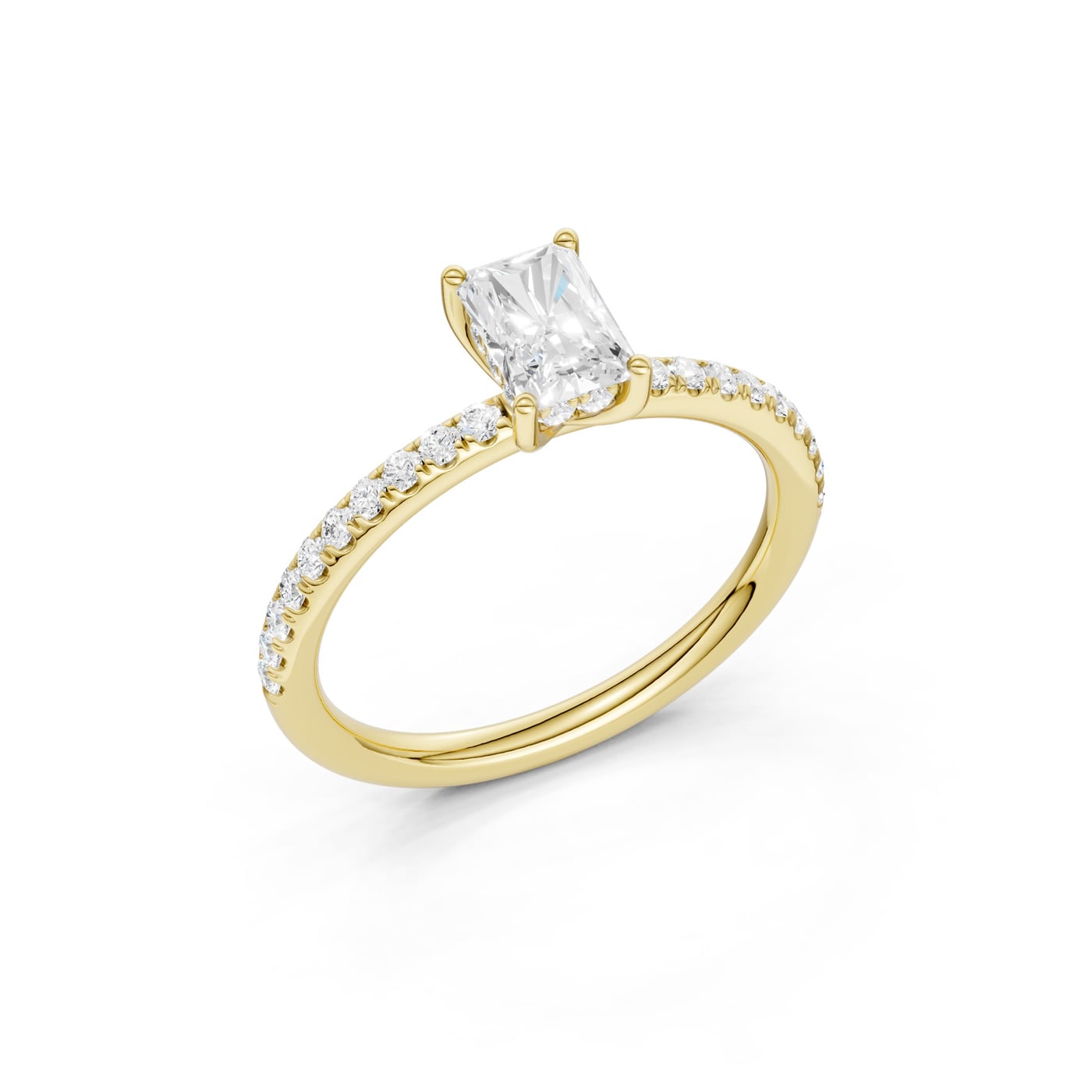 14K 0.75 CT Lab Grown Diamond Ring - Image 4