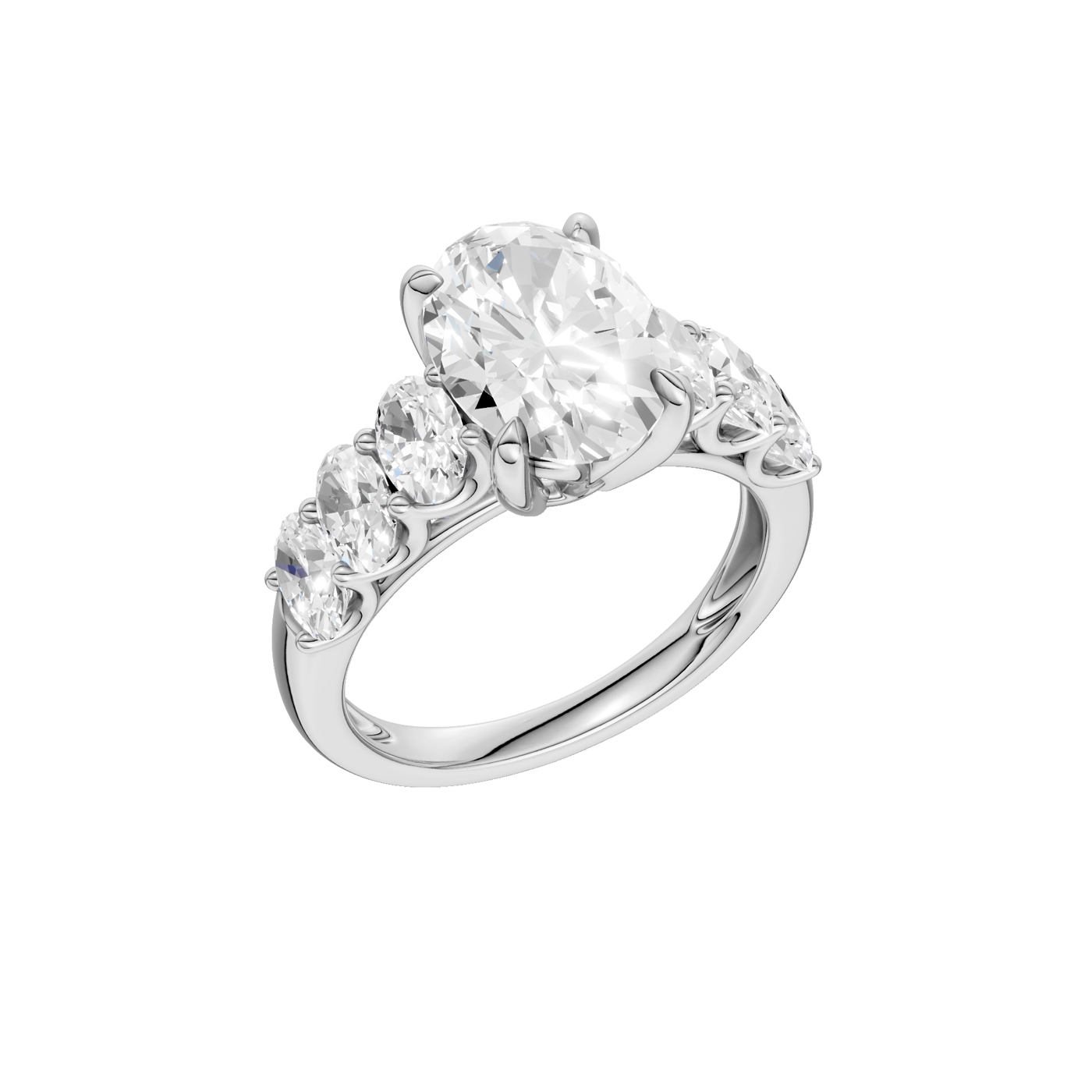 14K 4.00 CT Lab Grown Diamond Ring - Image 2