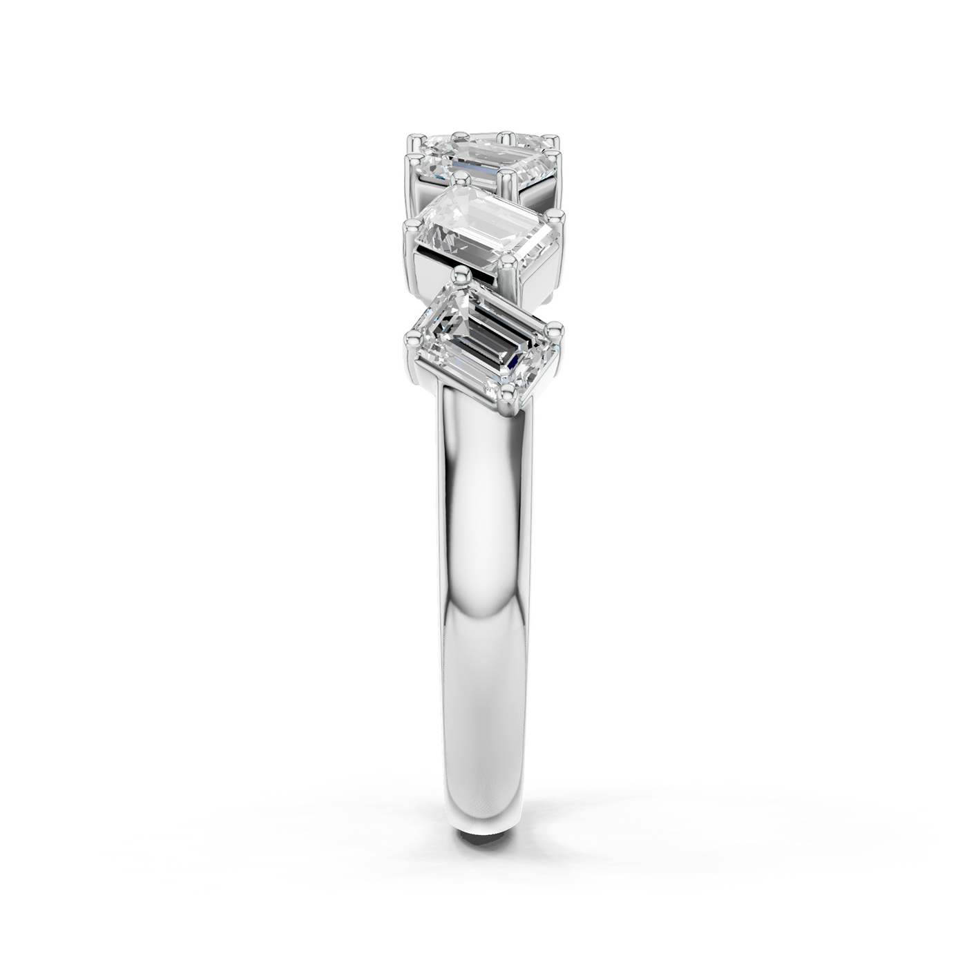14K 1.00 CT Lab Grown Diamond Band - Image 4