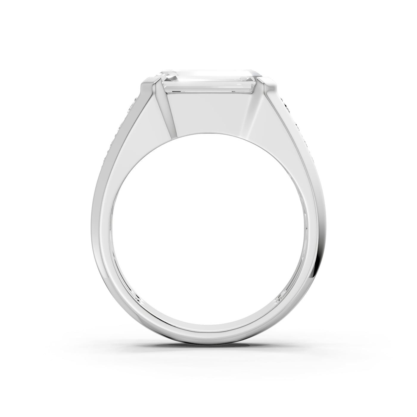 14K 5.33 CT Lab Grown Diamond Men's Ring - Image 3